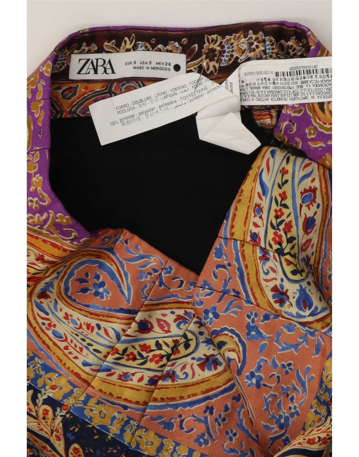 Fustă Mini pentru Damă Zara Mică W26 Poliester Paisley Multicolor