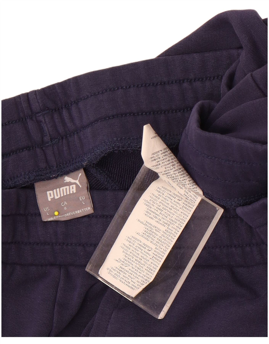 Pantaloni de trening Puma pentru bărbați Pantaloni de jogging mari, albastru, bumbac