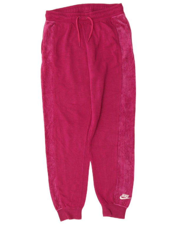 Pantaloni de trening pentru femei Nike Joggeri UK 10 Bumbac roz mic
