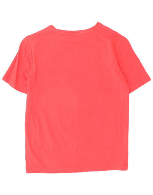 Tricou grafic Hugo Boss pentru baieti Top 9-10 ani bumbac rosu