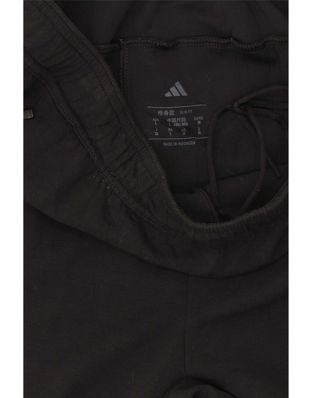 Pantaloni de trening Adidas Aeroready Slim Fit pentru bărbați, negru mediu