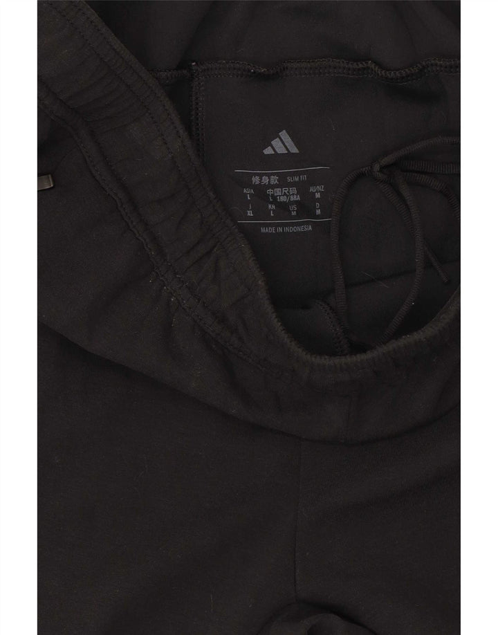 Pantaloni de trening Adidas Aeroready Slim Fit pentru bărbați, negru mediu