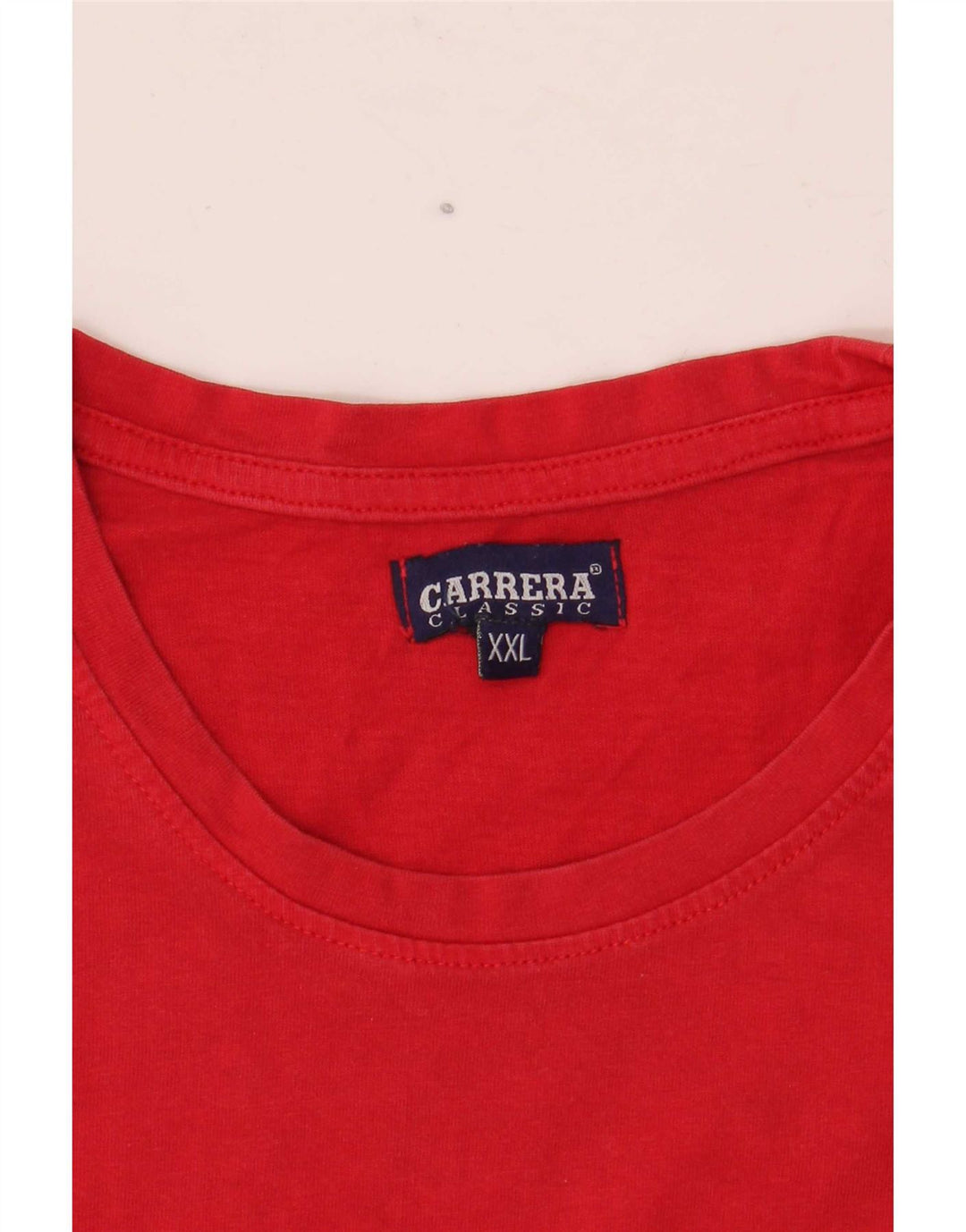 Tricou grafic Carrera pentru bărbați Top 2XL bumbac roșu