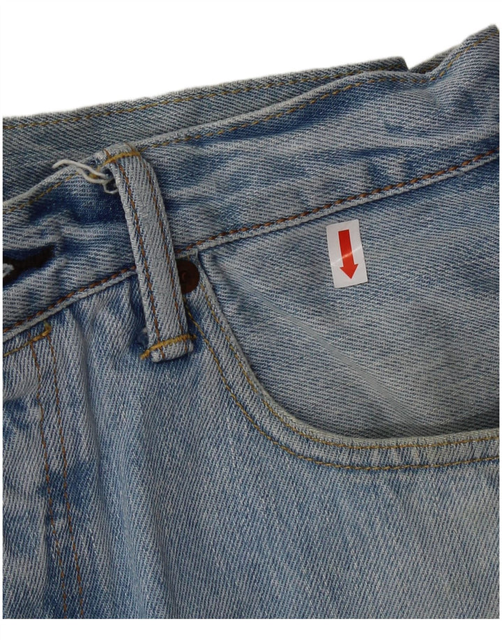 Blugi drepti pentru bărbați Levi's 501 W32 L30 Bumbac albastru