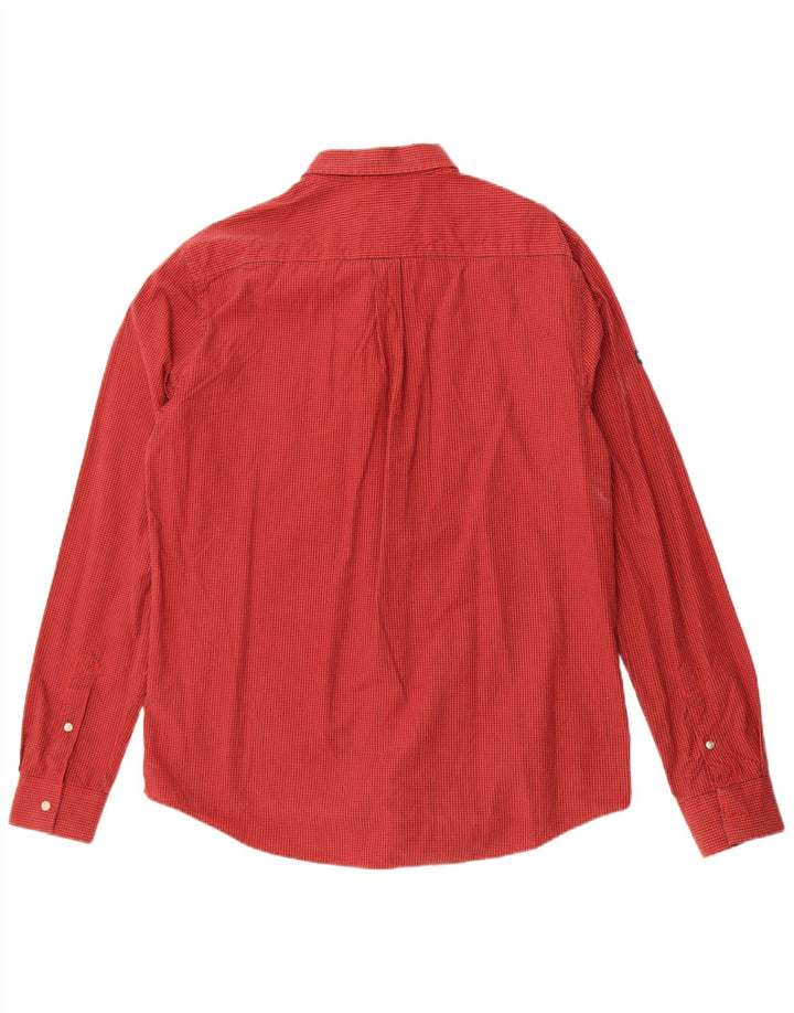 Cămașă pentru bărbați Superdry Regular Fit XL, roșu, bumbac vichy