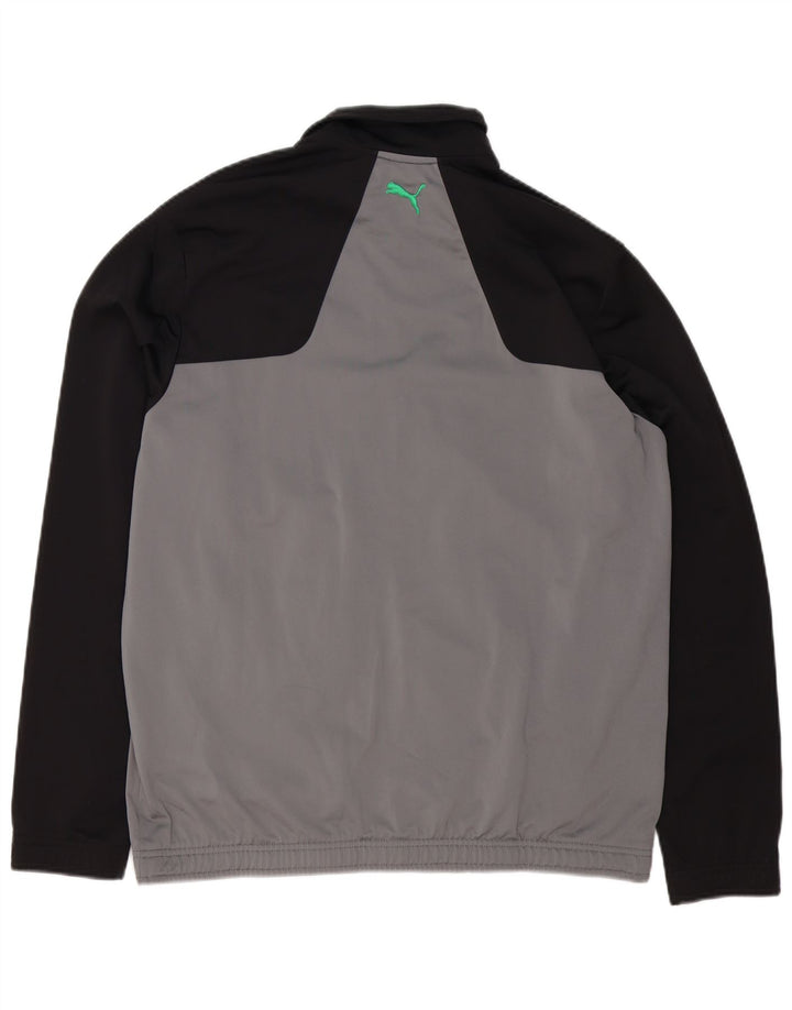 Jachetă de trening Puma Graphic Loose Fit pentru bărbați, gri mic, color block