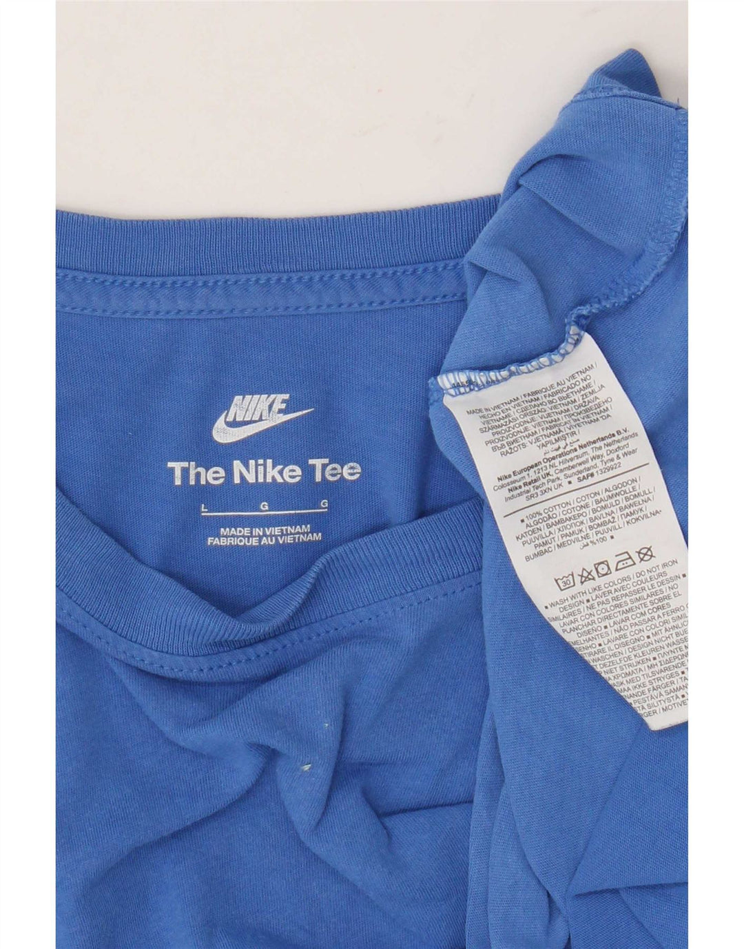 Tricou pentru bărbați Nike Top mare, albastru, bumbac