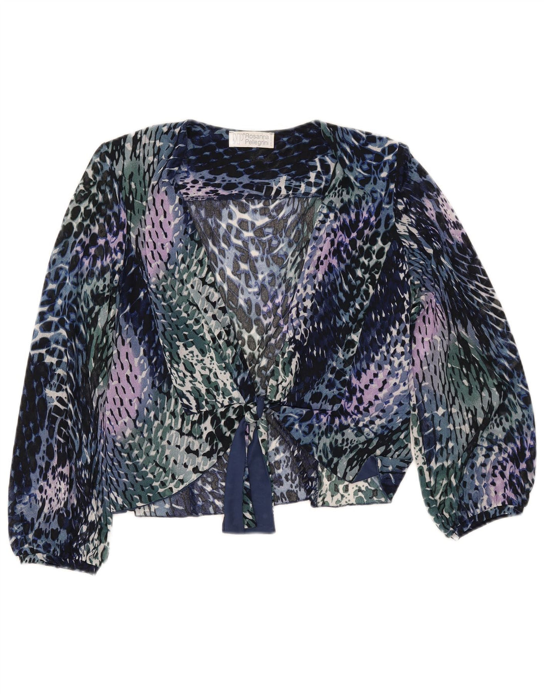 Bluză cămașă pentru femei ROSANNA PELLEGRINI UK 14 Medium Multicolor