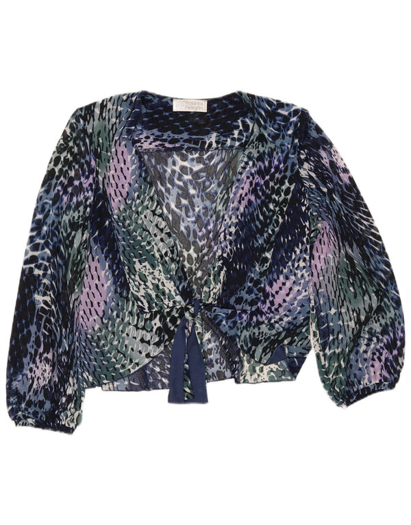 Bluză cămașă pentru femei ROSANNA PELLEGRINI UK 14 Medium Multicolor
