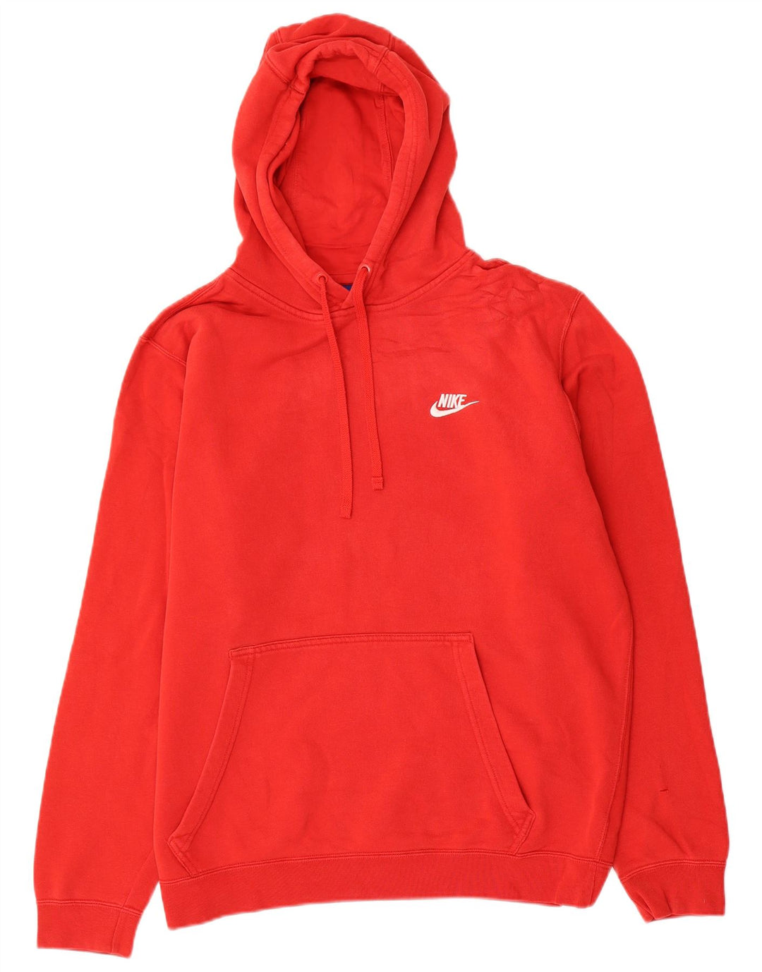 Pulover Nike pentru bărbați, bumbac roșu mare