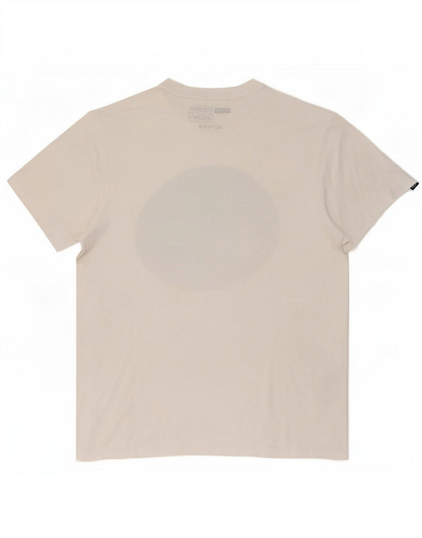 Tricou grafic Vans pentru bărbați Top mediu din bumbac alb