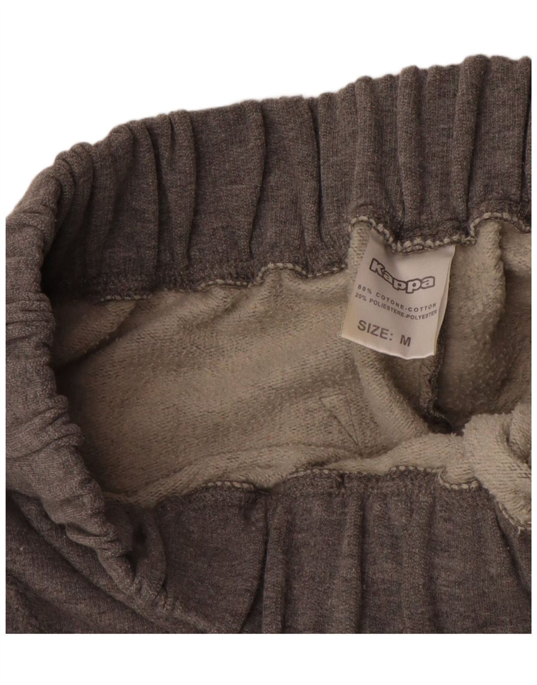 Pantaloni de trening Kappa pentru femei UK 12, bumbac gri mediu