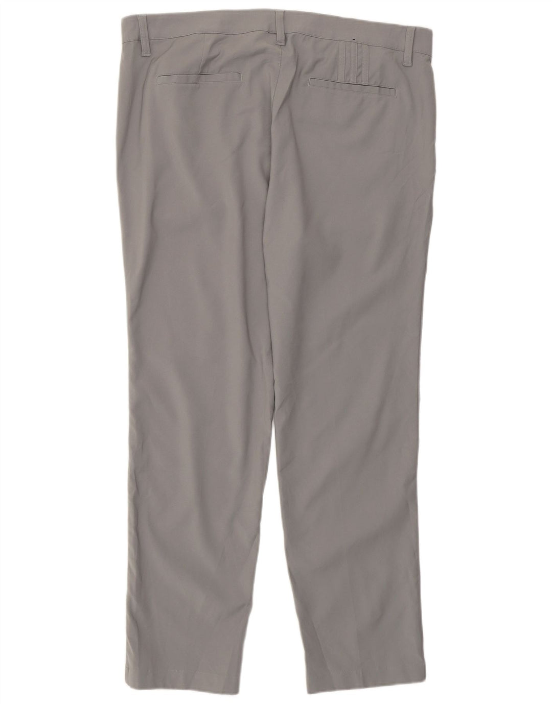 Pantaloni chino subțiri pentru bărbați Adidas W36 L30 poliester gri