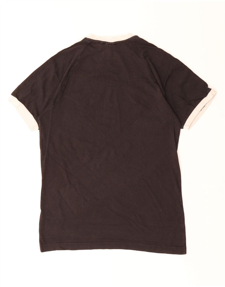Tricou bărbați ADIDAS Top mic bumbac negru