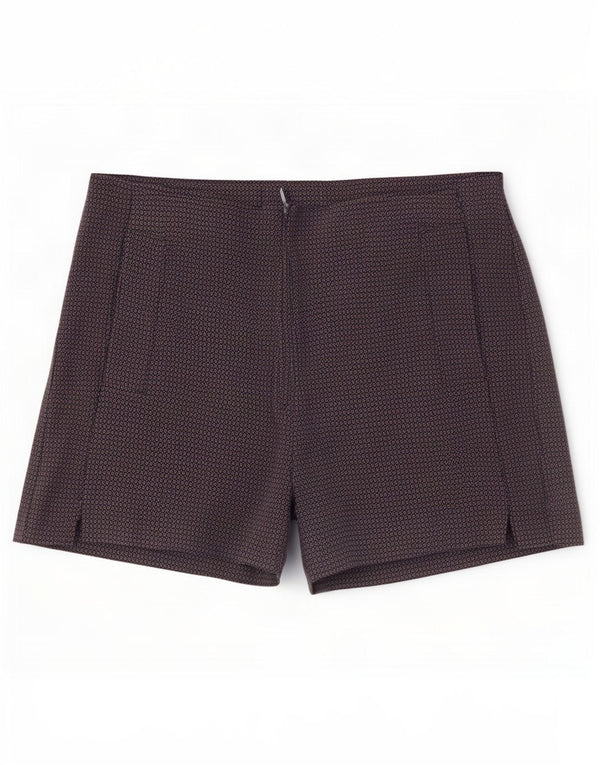 Pantaloni scurți casual pentru femei Zara Medium W28 Bleumarin Geometric