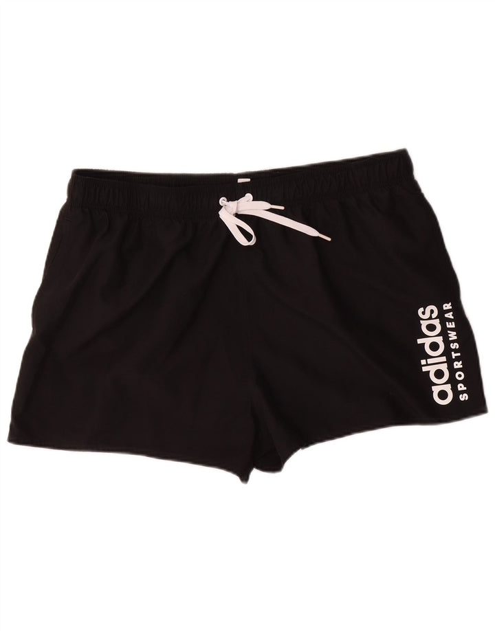 Pantaloni scurți sport grafic pentru bărbați Adidas XL negru