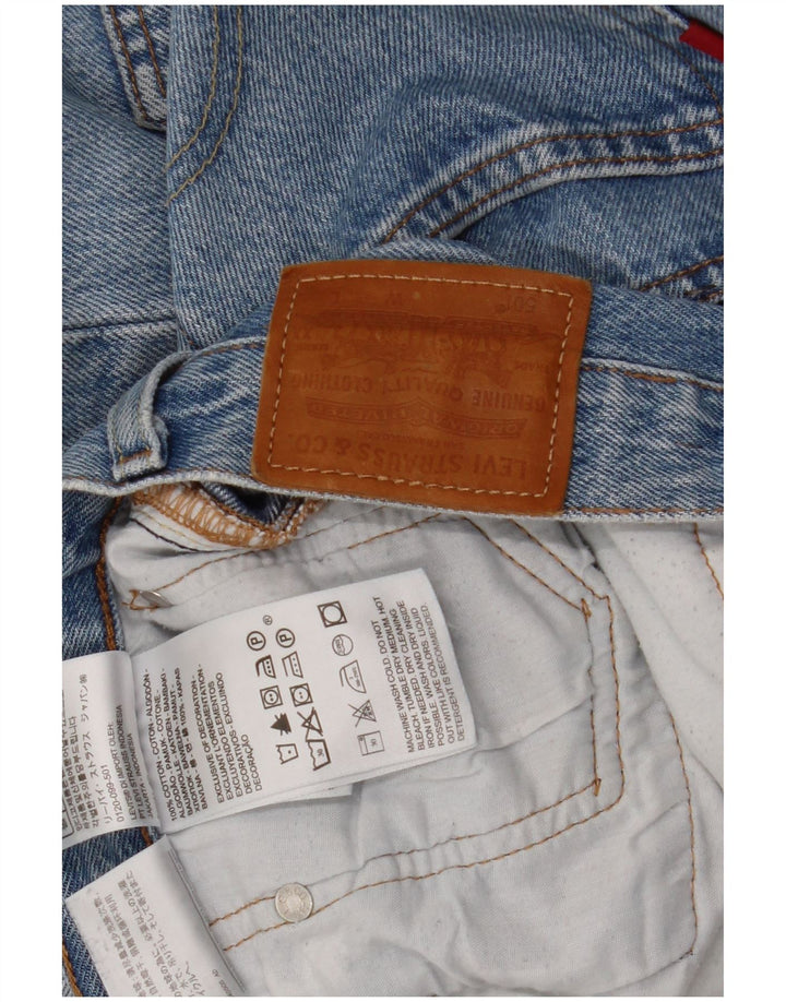 Blugi drepti pentru bărbați Levi's 501 W30 L28 Bumbac albastru