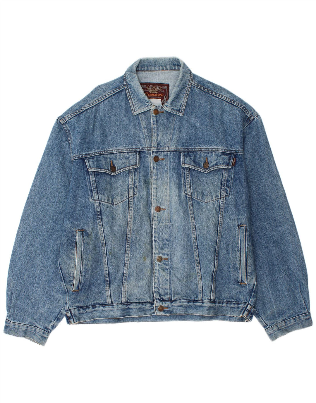 Jachetă de blugi pentru bărbați Casucci UK 42 XL Albastru