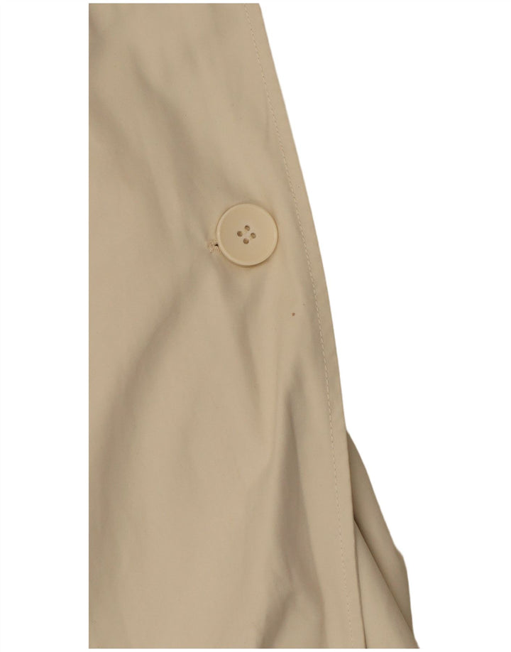 Trench supradimensionat pentru femei ZARA UK 14 Medium Bej Poliester