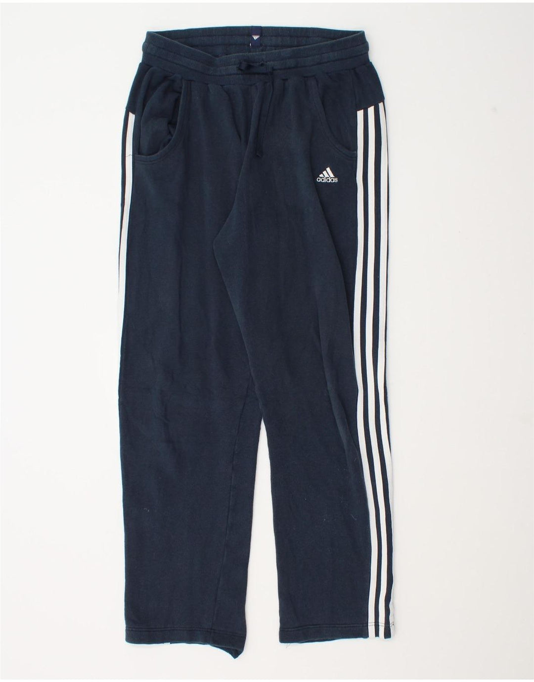 Trening complet Adidas pentru bărbați Marea Britanie 38/40 Bumbac, albastru bleumarin mediu