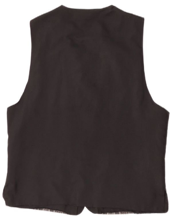 Vestă pentru bărbați Avanti, bumbac cu dungi negre medii