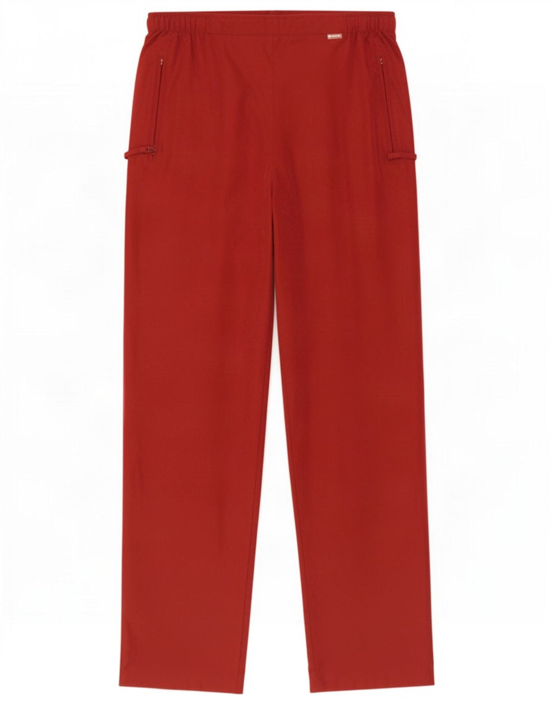 Champion Pantaloni de trening pentru bărbați, poliester, roșu, mare