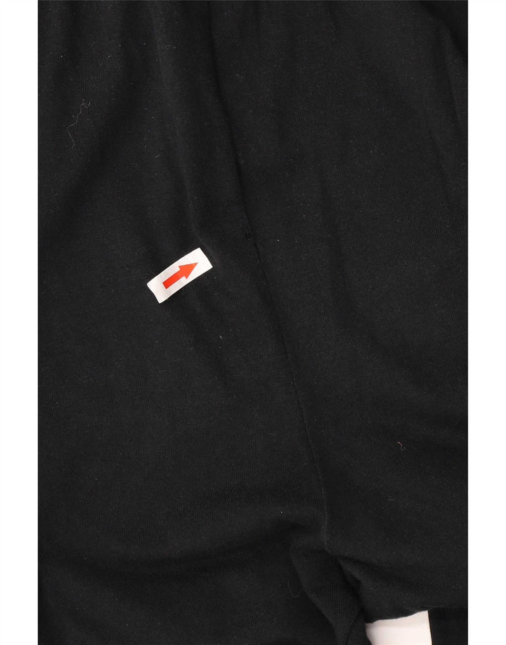 Pantaloni de trening Champion pentru bărbați, bumbac negru mic