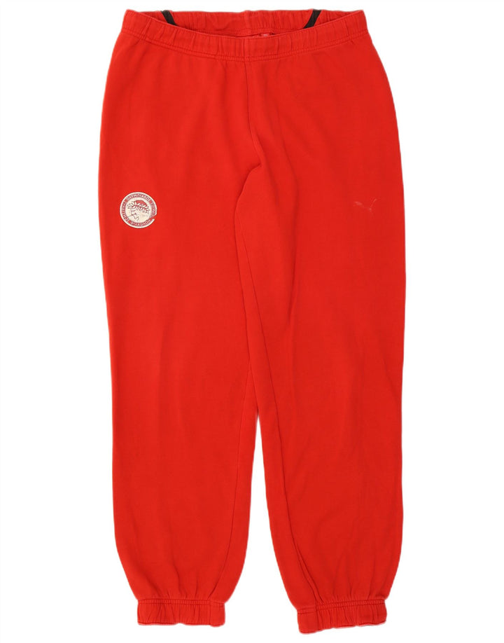Pantaloni de trening Puma pentru bărbați Joggeri mari, roșu, bumbac