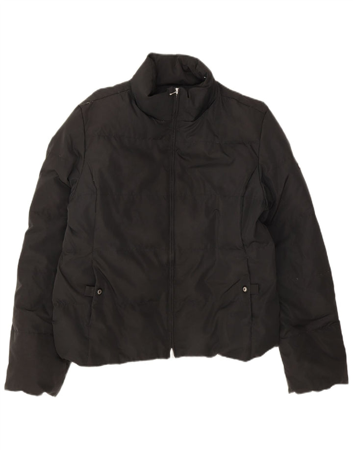 Jachetă căptușită cu glugă pentru femei Champion UK 16 Large Black