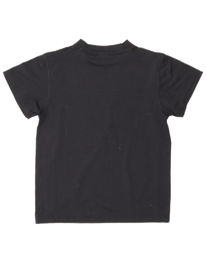 DIADORA Tricou Crop Top UK 10 Small Poliamidă Neagră