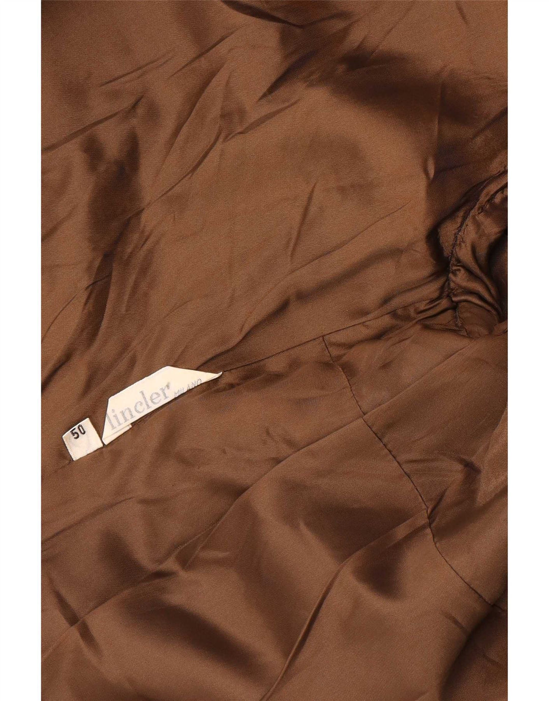 Jachetă vintage pentru femei cu 3 nasturi IT 50 XL maro