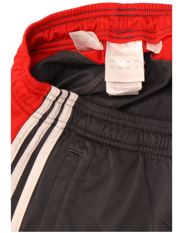 Pantaloni de trening ADIDAS pentru bărbați Marea Britanie 38/40 Gri mediu Poliester color bloc