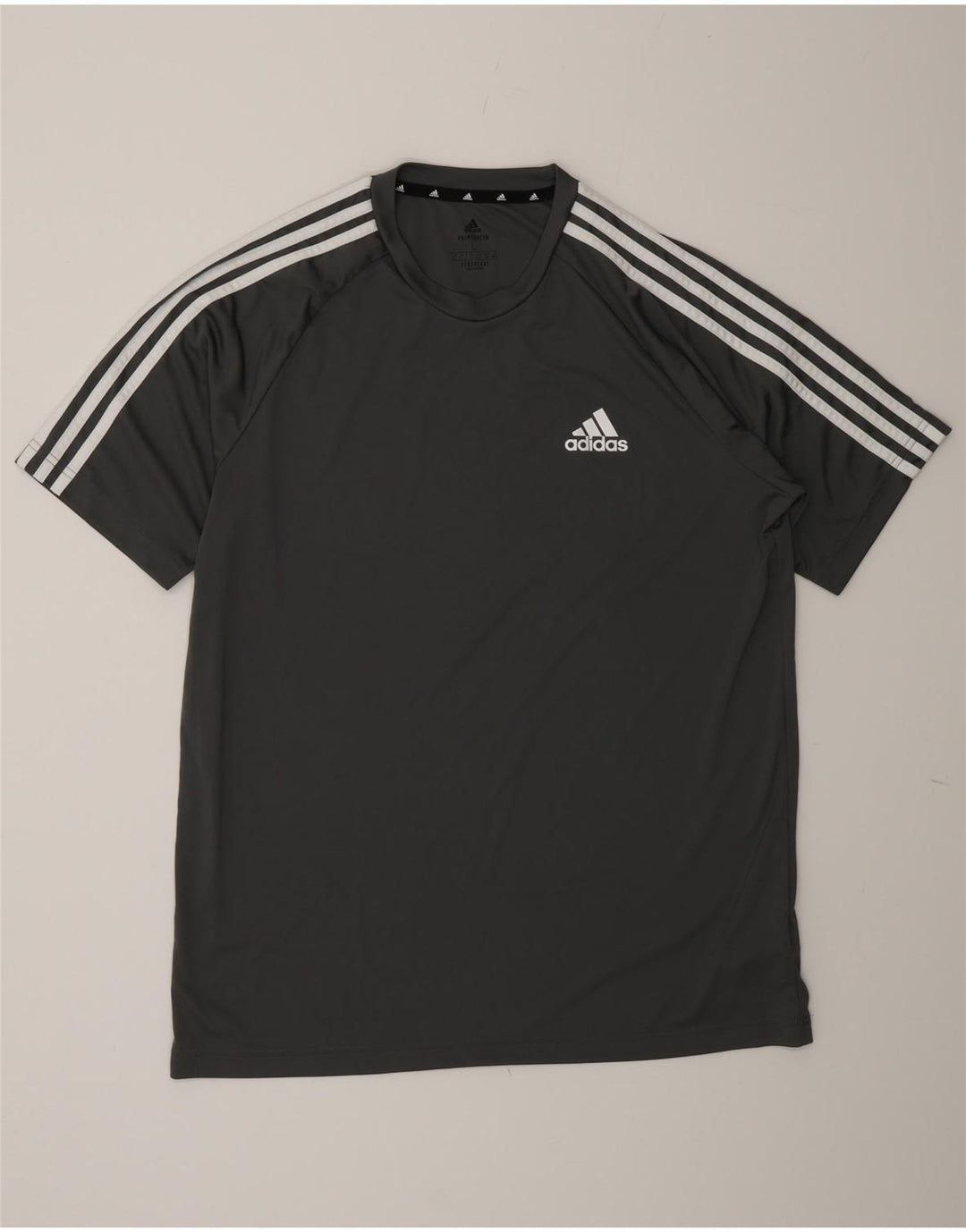 Tricou pentru bărbați Adidas Aeroready Top mare poliester gri