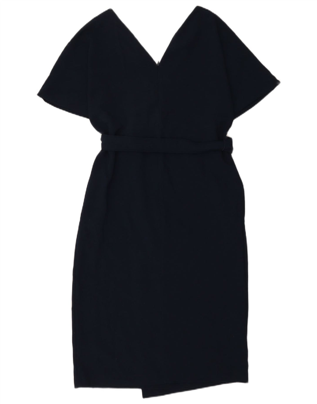 Rochie Wrap pentru femei Marks & Spencer UK 12 Medium Bleumarin Poliester