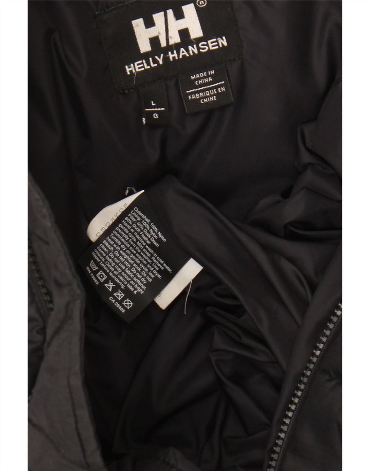 Jachetă căptușită pentru bărbați HELLY HANSEN UK 40, mare, negru, nailon