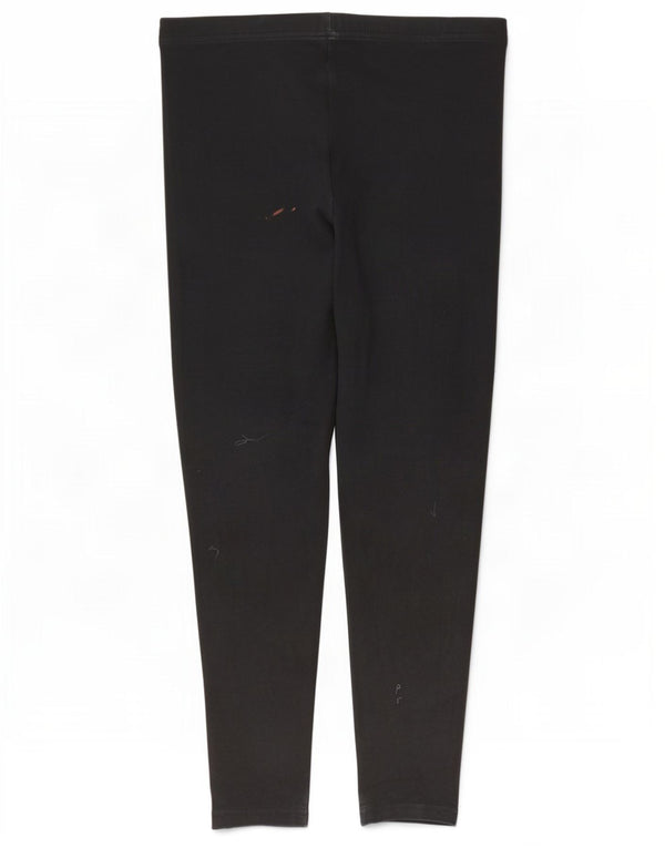 Leggings St. Michael pentru femei Marks & Spencer UK 14, mare, negru, bumbac