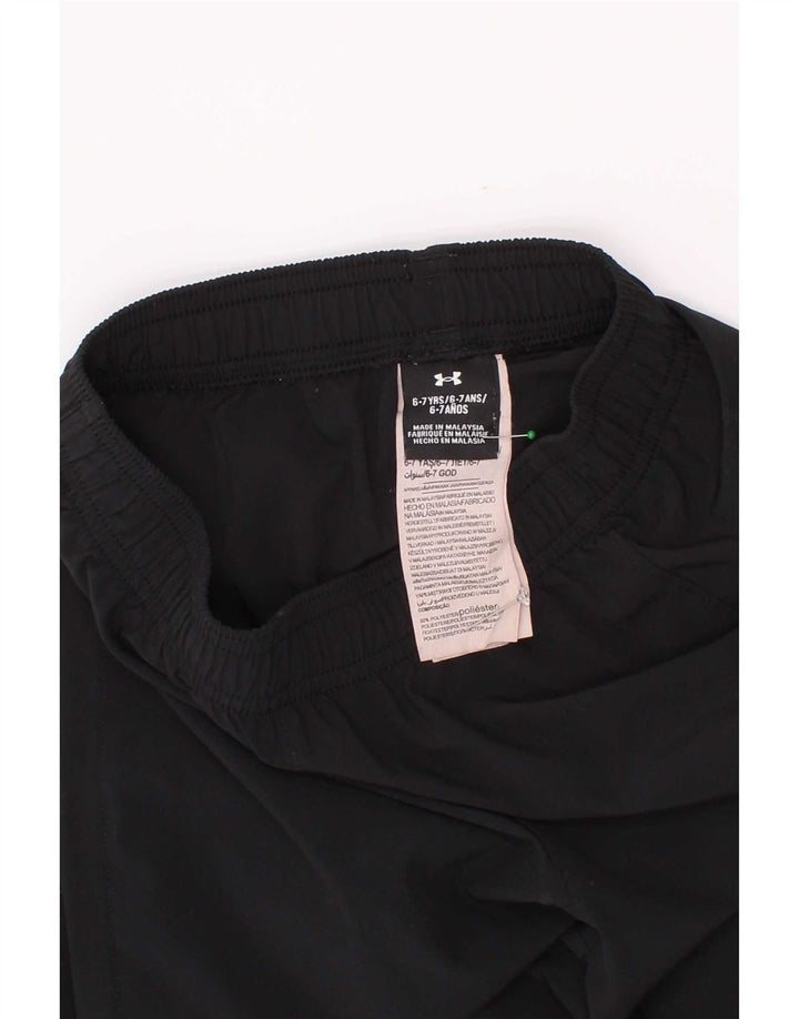 Pantaloni de trening Under Armour Băieți Joggeri 6-7 ani Poliester negru