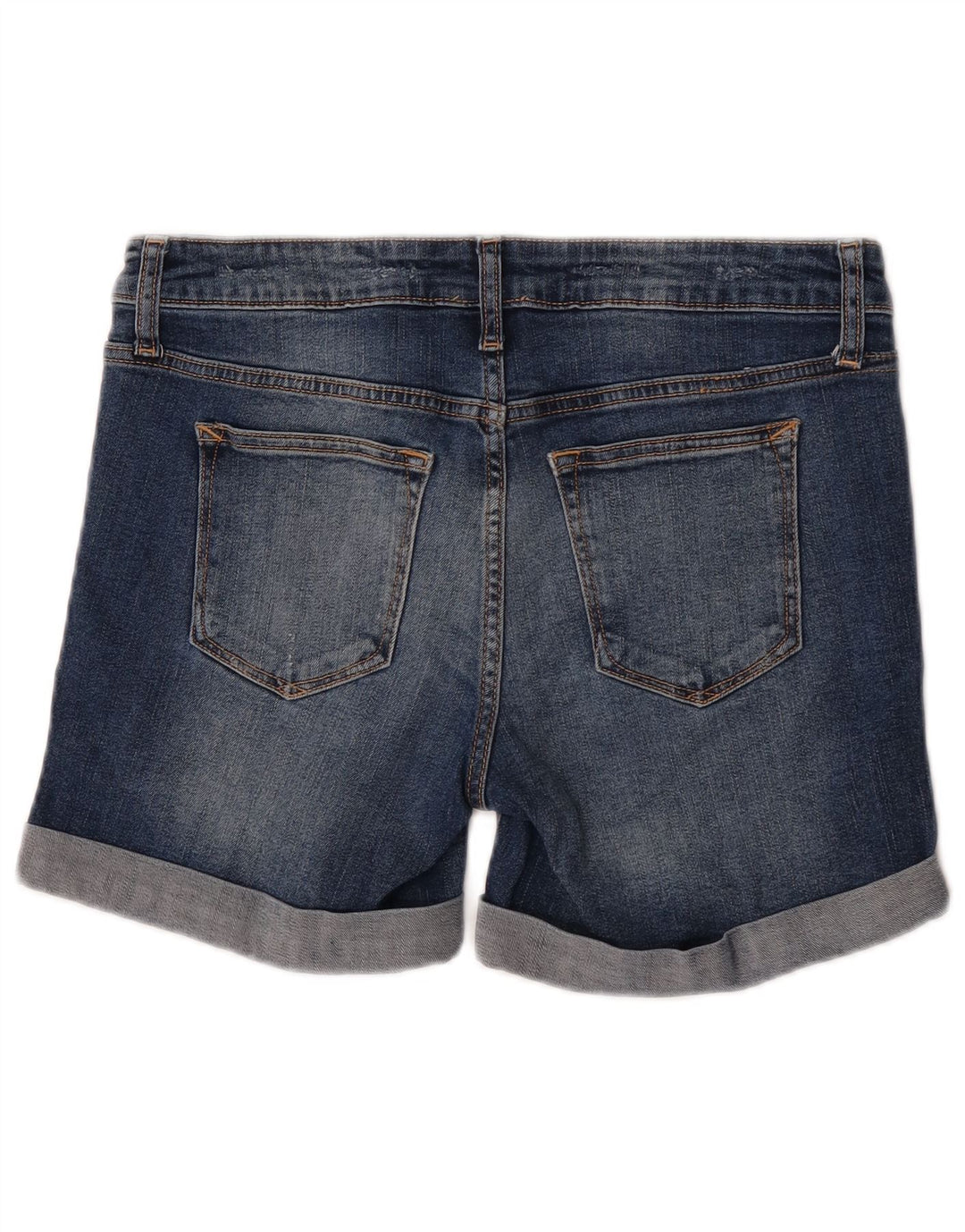 Pantaloni scurți din denim pentru femei Gap UK 12 Medium W32 Bumbac albastru