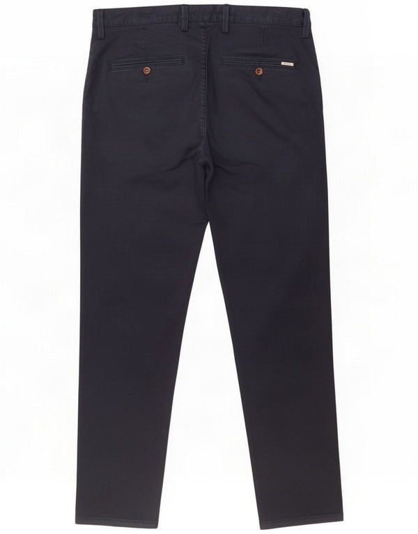 Gant Pantaloni chino subțiri pentru bărbați W32 L27 Bleumarin Bumbac