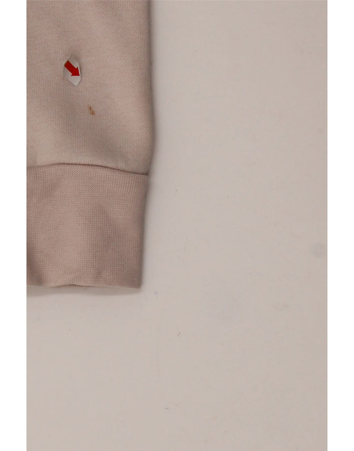 Pulover ADIDAS pentru fete cu glugă grafic 13-14 ani, bumbac roz