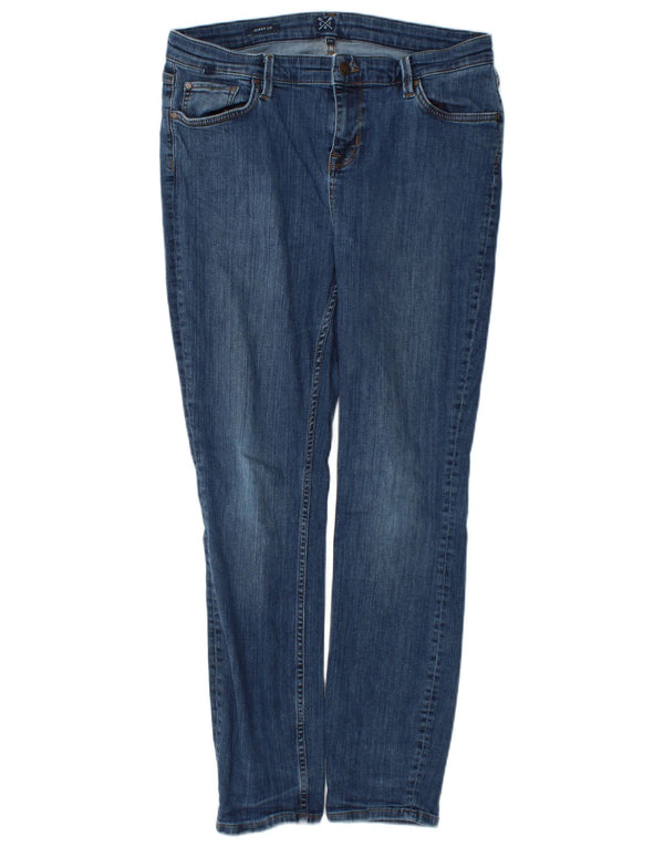 Crew Clothing Blugi skinny pentru femei UK 14 Large W32 L29 Blue