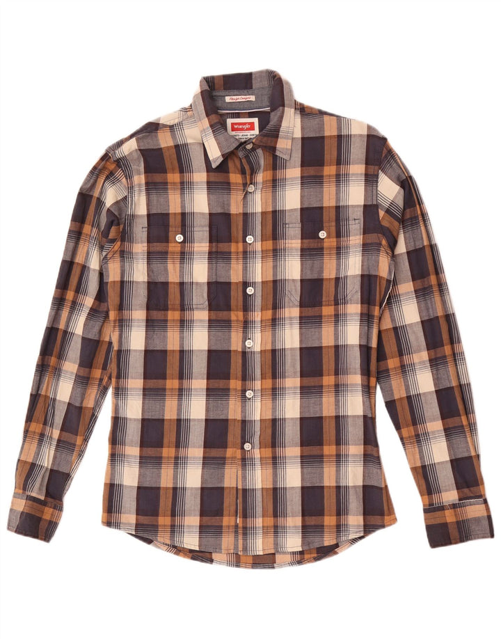 Cămașă din flanel pentru bărbați Wrangler, bumbac cu carouri multicolore