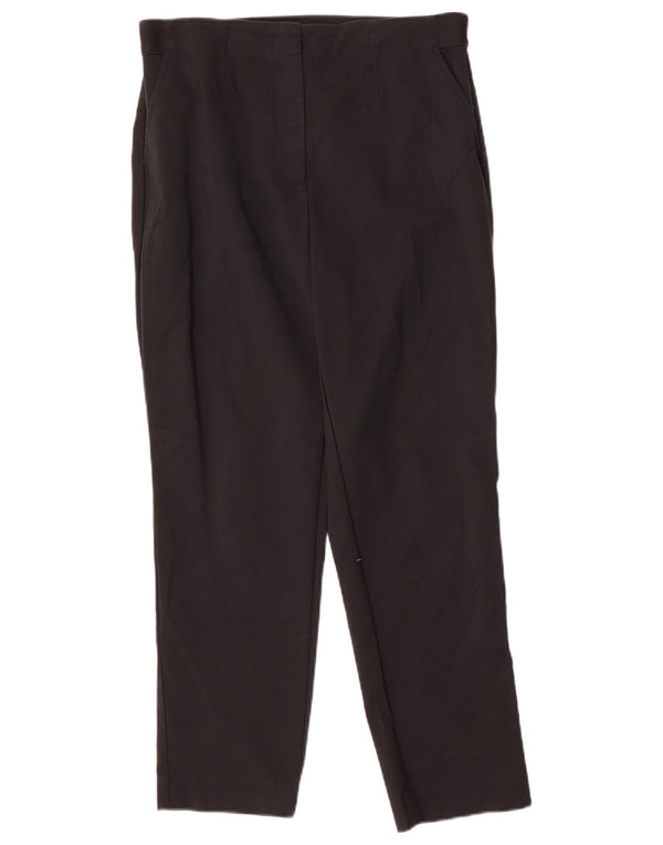Pantaloni chino conici pentru femei Marks & Spencer UK 14 Medium W32 L27 Negru