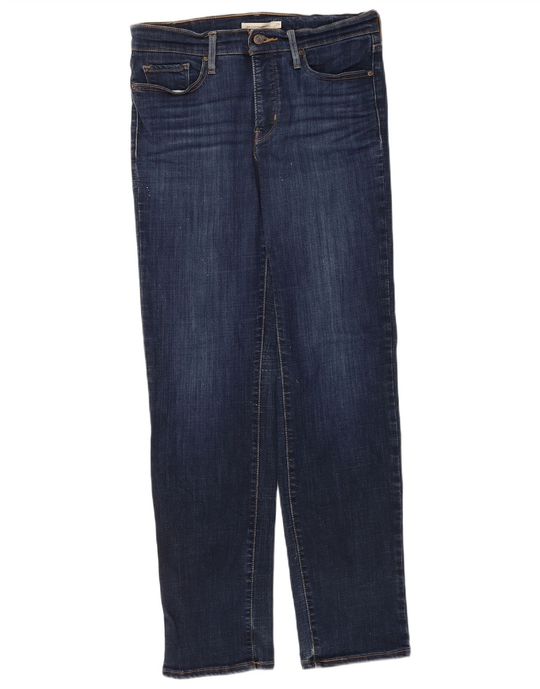Blugi drepți modelați 314 Levi's pentru femei L29 L32 Bumbac bleumarin