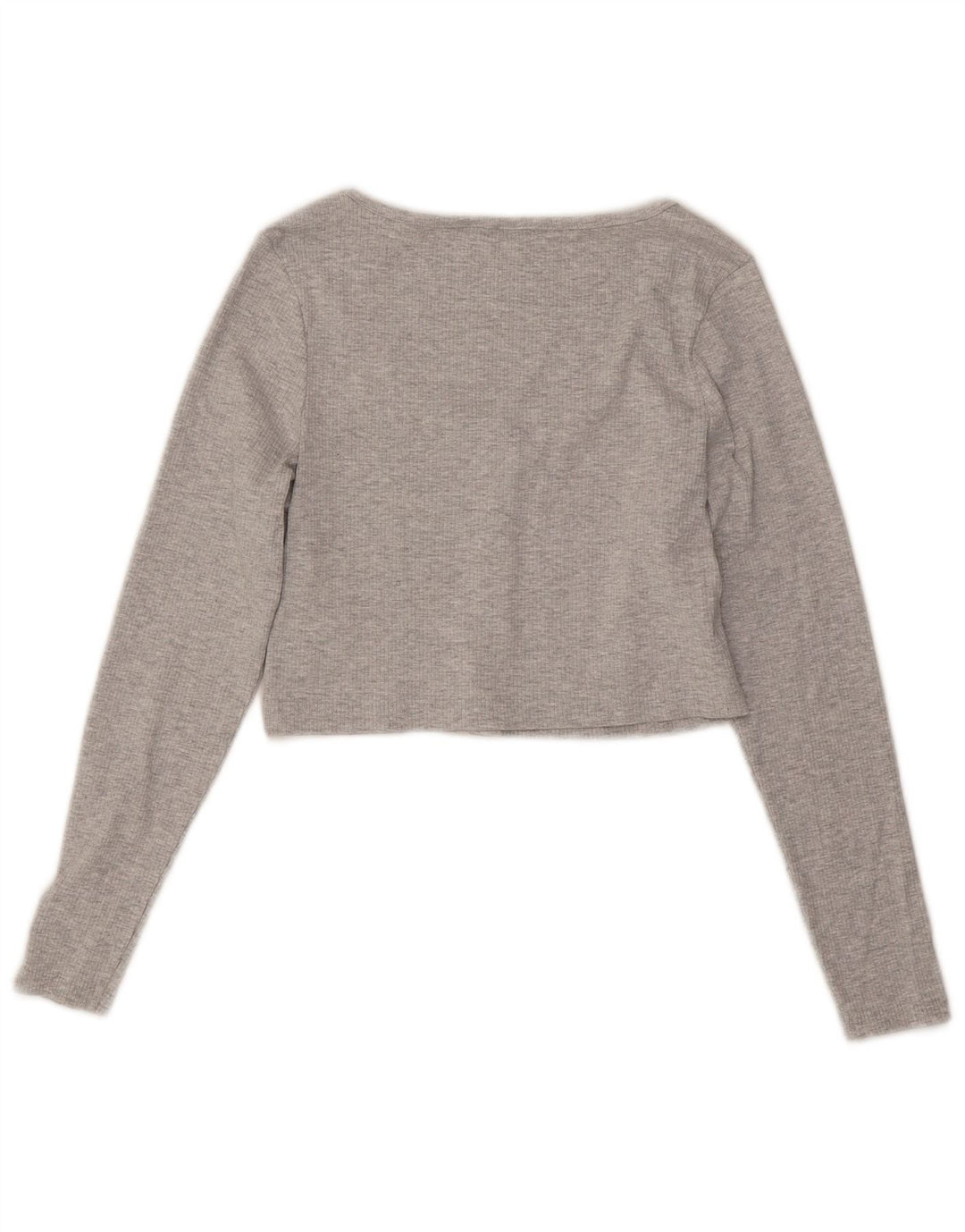 Crop Top cu mânecă lungă pentru femei Puma UK 18 XL gri