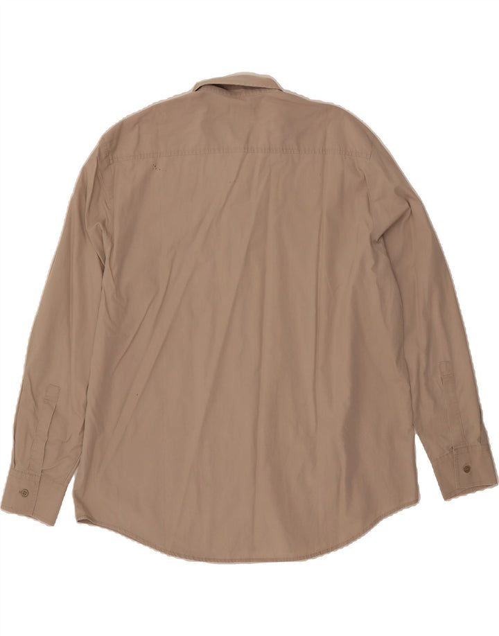 LEVI'S Mens Shirt XL Beige Cotton Vintage Levi's and Second-Hand Levi's from Messina Hembry 