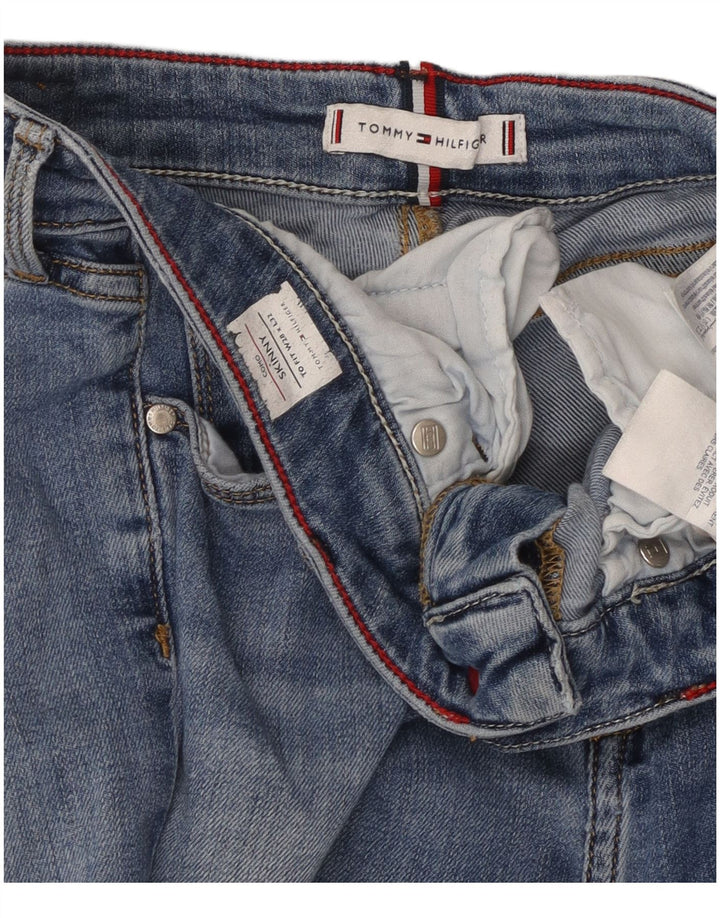 TOMMY HILFIGER Blugi Como Skinny pentru Damă W28 L29 Bumbac Albastru