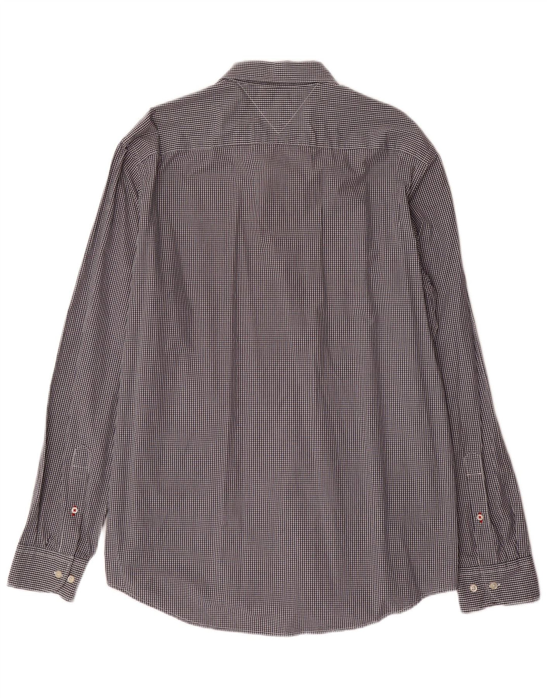 Cămașă TOMMY HILFIGER pentru bărbați, cu croială regulată, XL, gri Vichy