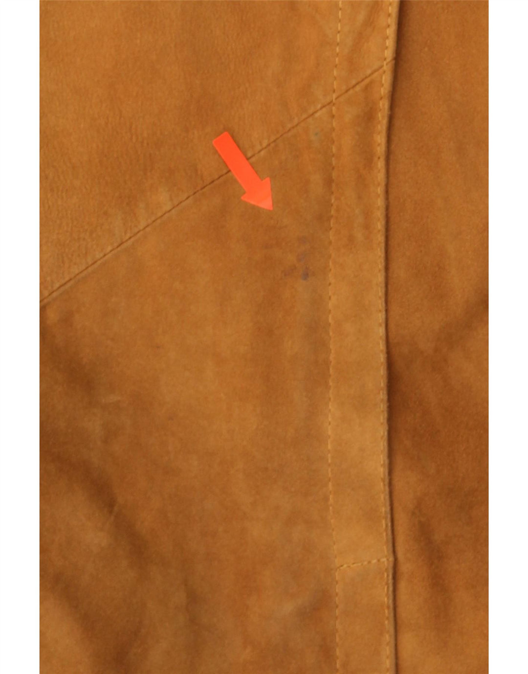 Jachetă vintage pentru bărbați din piele intoarsa UK 40 mare maro din piele