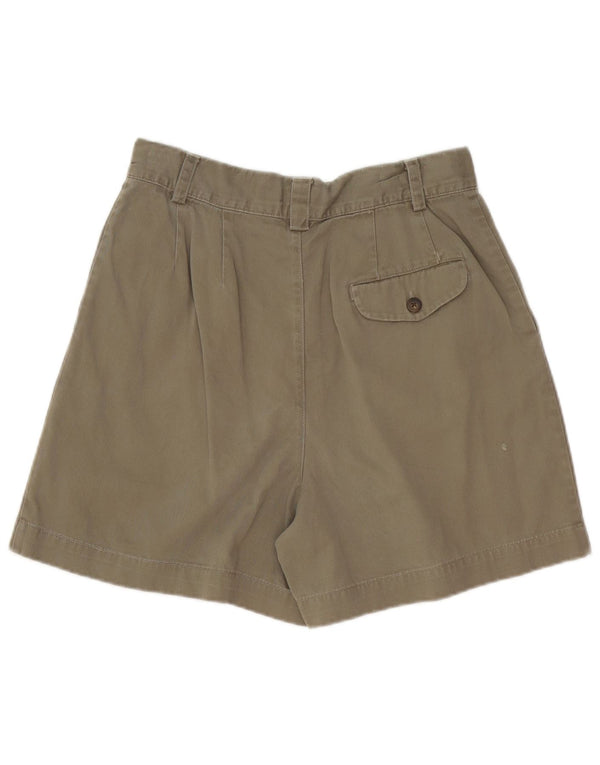 Pantaloni scurți chino pentru femei Gap Classic Fit US 8 Medium W30 Kaki Bumbac